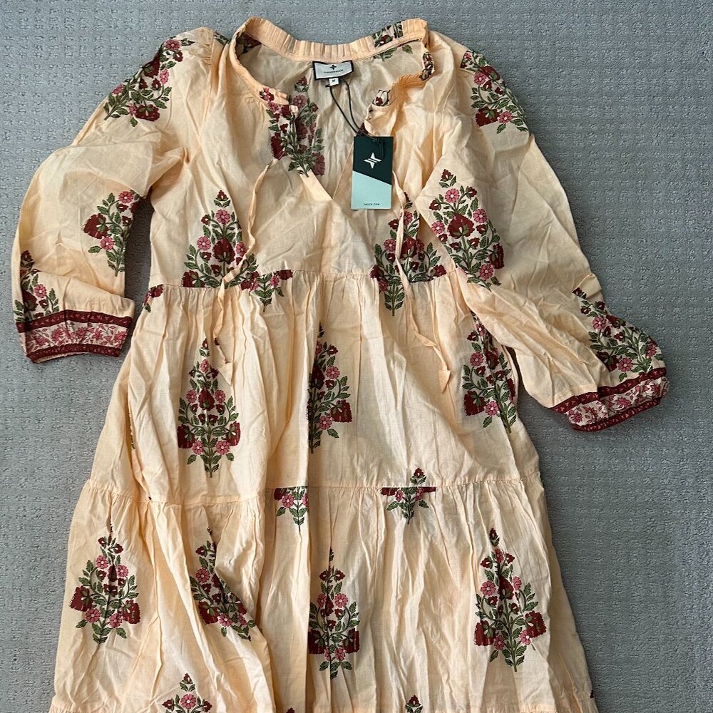 NWT Tuckernuck Blush Chandelier Long Sleeve Salty Paloma Caftan